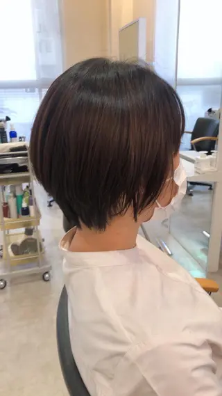 ショート REKO美容室所属・矢野 智子のヘアスタイル
