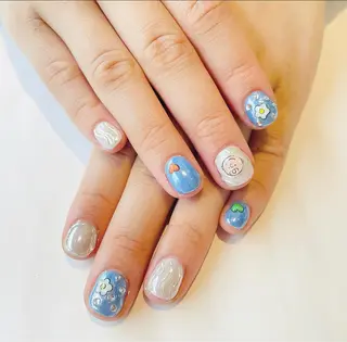 ネイル 大阪福島韓国束感まつ げ Sayaka🤍のマツエク・マツパデザイン