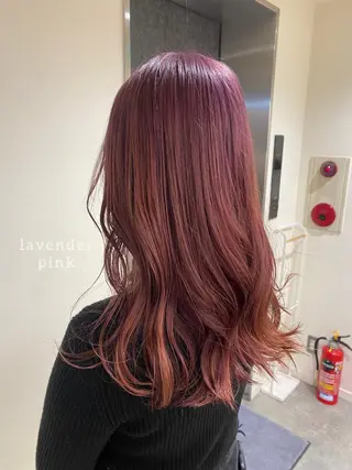 セミロング カラー ヘアアレンジ ボブ /ニュアンス/ satomi🧸💖のヘアスタイル