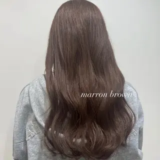 ロング カラー 透明感カラー／ 艶感カラー／RAMUのヘアスタイル