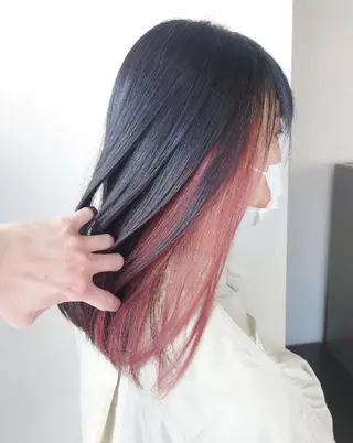 ロング カラー iss所属・メンズ/パーマ特化 /波巻き/林洋平のヘアスタイル