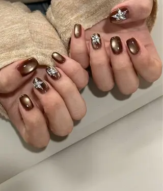 ミディアム めぐみのネイルサロン 惠のネイルデザイン