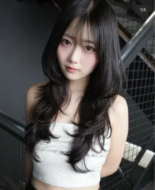 ロング REDEAL所属・草島 友樹のヘアスタイル