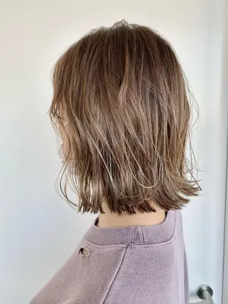 ミディアム Strawberry所属・原田 志保のヘアスタイル