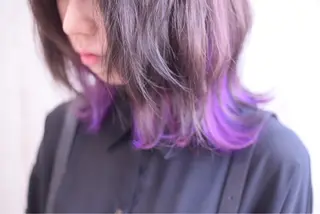 ミディアム カラー GATE.所属・GATE. staffのヘアスタイル