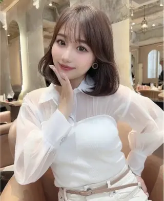 ショート カラー レイヤーカット/髪質 改善/矯正🤍吉田のヘアスタイル