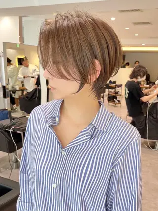 ショート &STORIES所属・襟足でお悩みの方✂︎ くびれ職人ハシモトのヘアスタイル