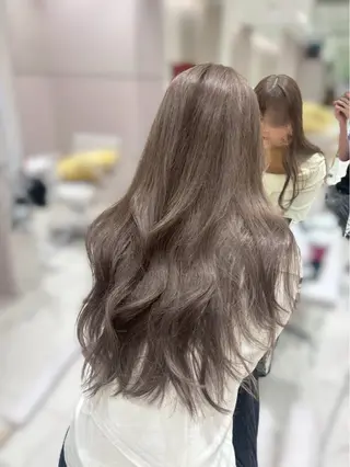 ロング 透明感カラー/似合わ せ前髪/柴田礼空のヘアスタイル