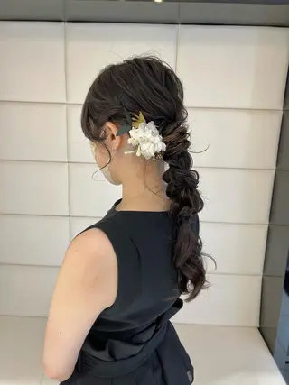 ロング ヘアアレンジ 髪質改善period.所属・いしかわまい🎀 髪質改善特価サロンのヘアスタイル