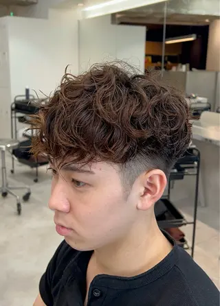 パーマ メンズ 齊藤輝/ メンズパーマ/大宮のヘアスタイル