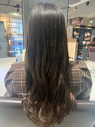 ロング 髪質改善ヘアエステサロン AInoa Hanare所属・及川 亜美のヘアスタイル