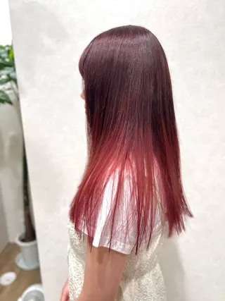 ロング カラー 🍇おぐら めぐみ🍇のヘアスタイル