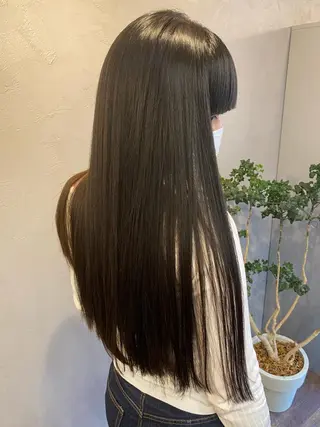 ロング Aust hair Mico（オースト ヘアー ミコ)所属・TOMOKO 髪質改善💫縮毛矯正のヘアスタイル