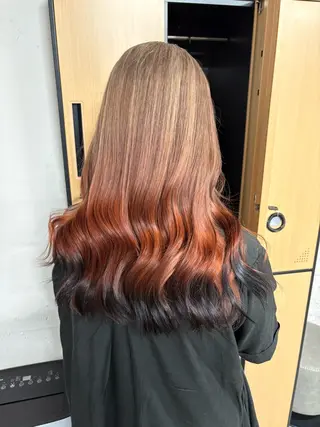 ロング tokute 中野真咲🐺のヘアスタイル