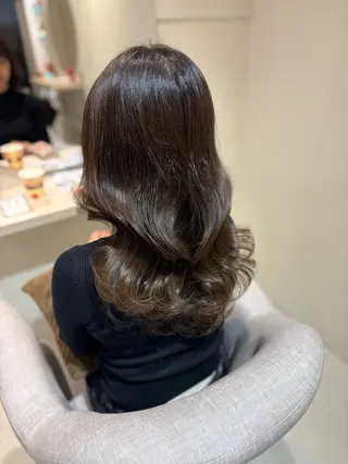 ロング CreBiA ten_所属・能地 菜々美のヘアスタイル