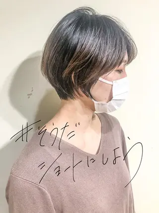 ショート 北條 優輝のヘアスタイル