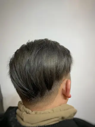 ショート カラー メンズ yuri🌼 NUMBER 天王寺のヘアスタイル
