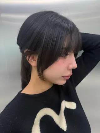 ロング nanami yamazakiのヘアスタイル