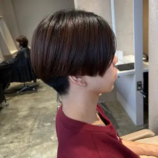 ショート hair make ONE006所属・SAoRi/カット/ ブリーチ/カラーのヘアスタイル