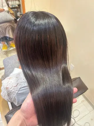 ロング 井上 慈温のヘアスタイル