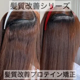 ミディアム KIZU 髪質改善 オカルト怪談のヘアスタイル