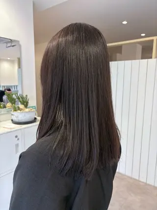 ロング 小泉 萌詠のヘアスタイル