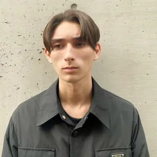 ショート メンズ 毛流れ縮毛矯正✨ メンズ那智優貴のヘアスタイル