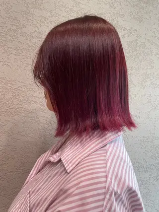 ミディアム ブリーチ🌟リタッチ 🎠KANON🎡のヘアスタイル