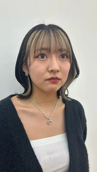 ショート カラー 名古屋栄/ブリーチ/ ボブ🧃木下桃嘉のヘアスタイル