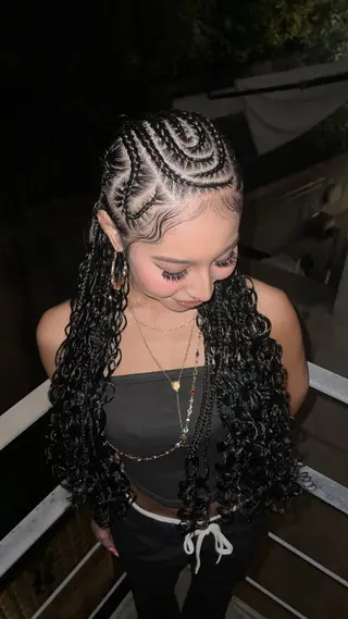 ヘアアレンジ 水野 明羽のヘアスタイル