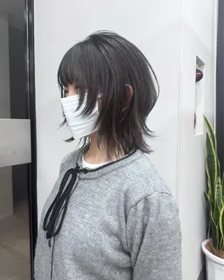 ミディアム GO TODAY 福岡大名Bellus店所属・🫧ショートウルフ ボブウルフ🫧 糸瀬のヘアスタイル