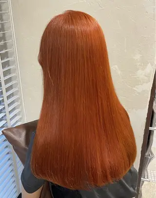 ロング カラー 【暖色ハイトーン】 HARUNA🌼のヘアスタイル