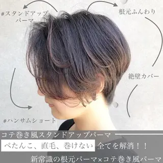 ショート FBeauty 表参道 VILLA所属・ショートカットの匠 KOJIのヘアスタイル