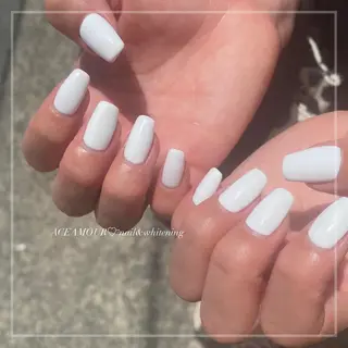 ネイル ネイル/耳つぼ /新ホワイトニングのネイルデザイン