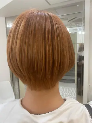 ショート カラー リルウヘアー 天王寺のヘアスタイル
