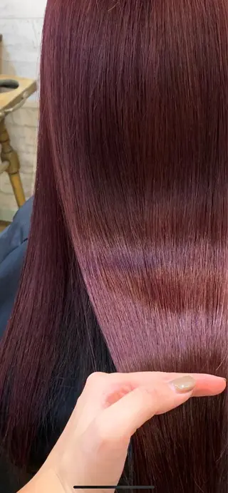 ロング hair salon dot.tokyo color所属・MANAMI 🥀ウルフカットのヘアスタイル