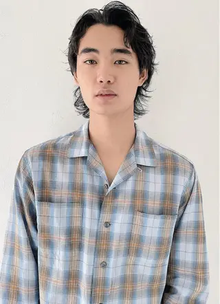 ショート カラー パーマ メンズ スパイラルパーマ 🌐hina⭐️のヘアスタイル