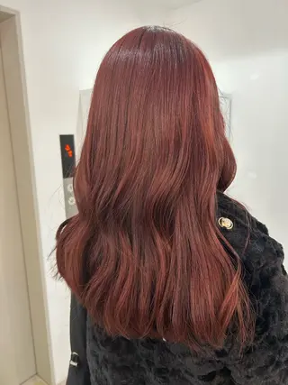 セミロング カラー メンズ／韓国レイヤー 石田晶人のヘアスタイル