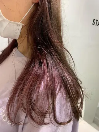 ロング カラー 👑満足度1000% 重村　春奈👑のヘアスタイル