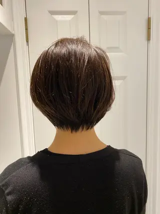 ショート 髪質改善レイヤー/ ボブたんの翔太のヘアスタイル