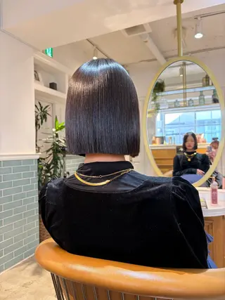 ミディアム 髪質改善/ボブ /韓国/erikoのヘアスタイル