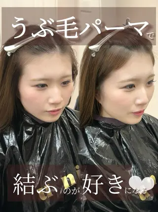 ロング パーマ 韓国ヘア🦢🖤 Sayumiのヘアスタイル