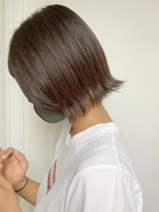 ミディアム カラー 小木曽智美 /ボブ/ショートのヘアスタイル
