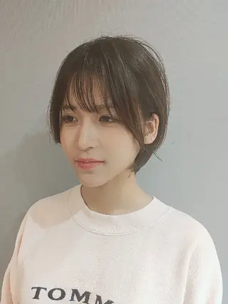 ショート カラー YUTORI hair&spa所属・ショート特化 上尾 YUTORIのヘアスタイル