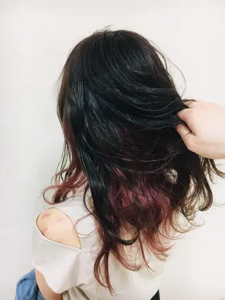 カラー ブリーチ指名No.1 Daikiのヘアスタイル