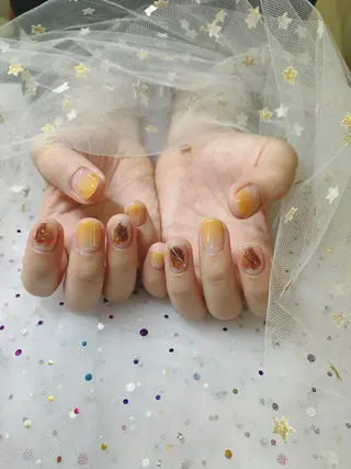 ネイル 🦋ネイルサロン ブラン🌈ゆりのネイルデザイン