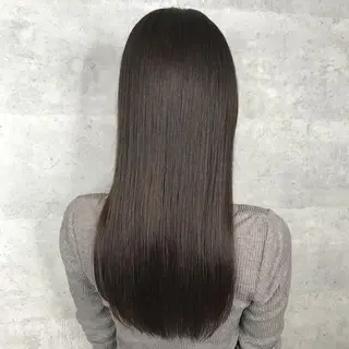 ロング カラー _WHITE 天王寺のヘアスタイル