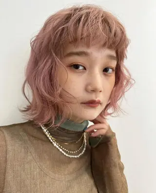 カラー 海外風レイヤー🥥 NANAのヘアスタイル