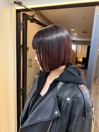 ショート カラー riho🎀 / 梅田美容室のヘアスタイル