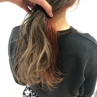 ロング カラー GLROW haruhiのヘアスタイル